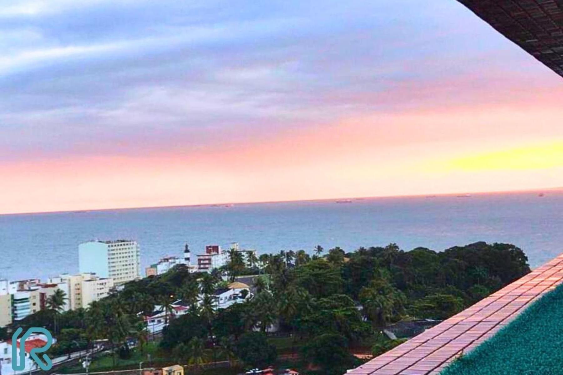 Lindo Studio Vista Mar Na Barra Com Piscina No Rooftop Do Edf, Proximo Ao Porto Da Barra السلفادور المظهر الخارجي الصورة